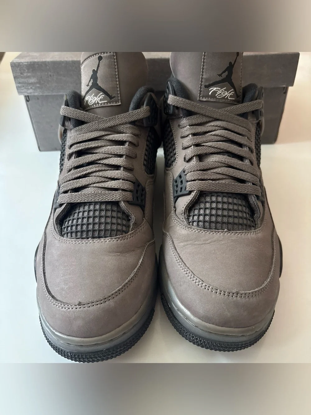 Nike Air Jordan 4 Retro Cave Stone/Black-Phantom FV5029-200 Men's 12.5